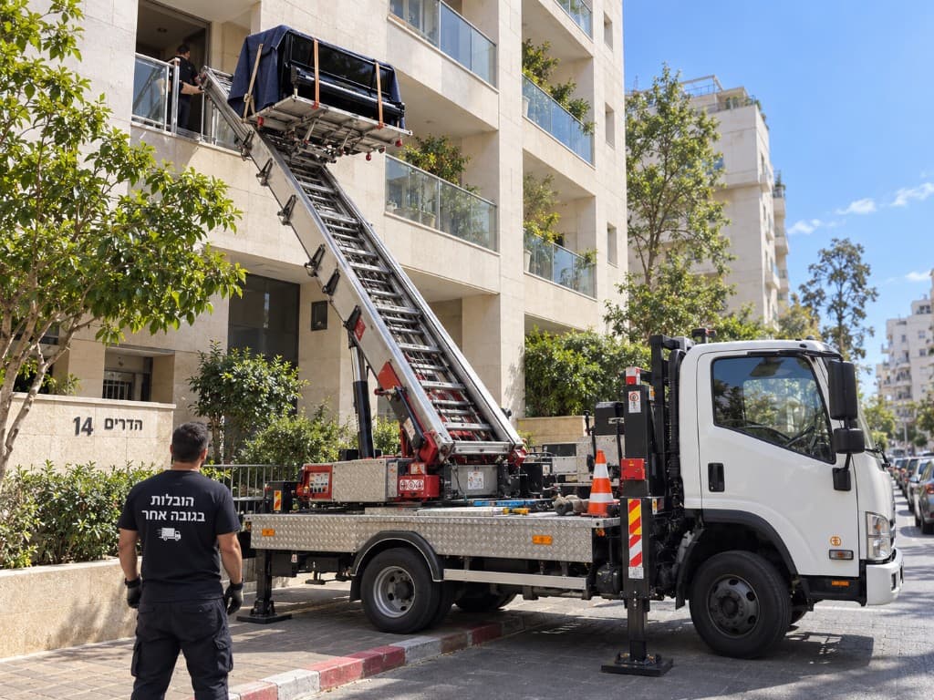 הרמת פריטים מיוחדים – מנופי רמת גן